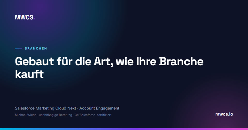 Branchen — MWCS