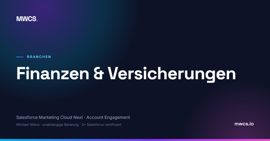 Finanzen & Versicherungen — MWCS