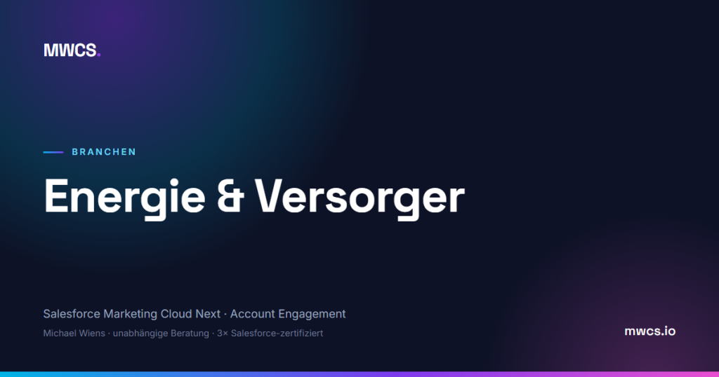 Energie & Versorger — MWCS