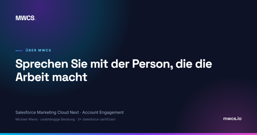 Über uns — MWCS